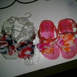 Toddler jelly sandals